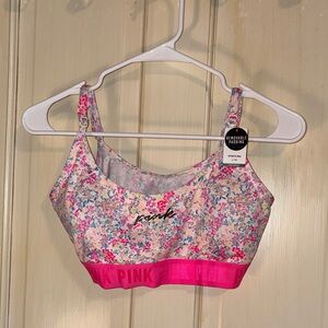 PINK Victoria's Secret Multicolor Floral Sports Bra